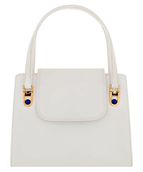 white 70's vintage gucci handbag|Gucci old collection handbags.